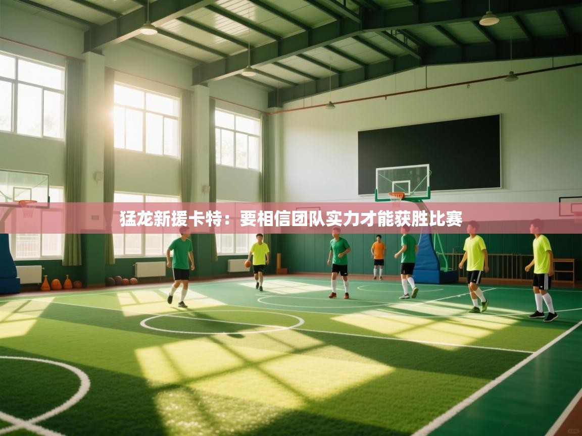 开云体育安装失败怎么办-猛龙新援卡特:要相信团队实力才能获胜比赛 第1张